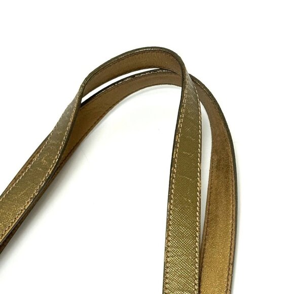 PRADA Bear Stone Tote bag Nylon / Leather BrownBased/GoldHardware - Picture 6 of 16